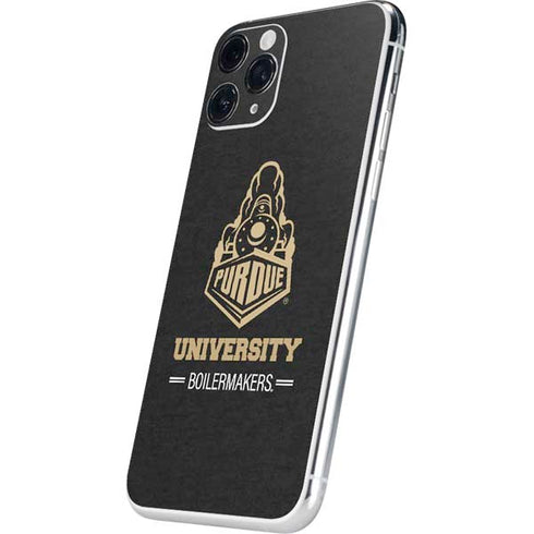 Purdue University Purdue University Boilermakers Signature Logo iPhone 11 Pro Skin